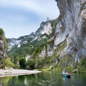 Balade en barque dans les Gorges du Tarn